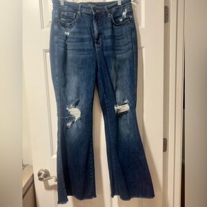 Judy Blue Dark Blue Flare Jeans